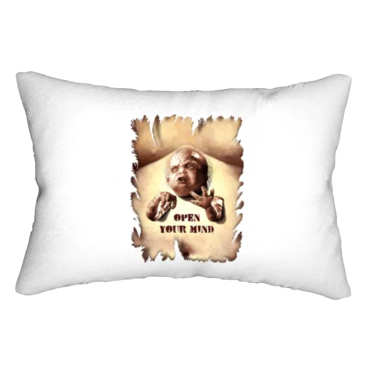 Discover Total Recall (1990) Kuato "OPEN YOUR MIND" Lumbar Pillows