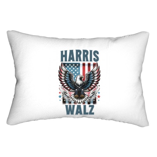 Discover Kamala Harris 2024 Lumbar Pillow