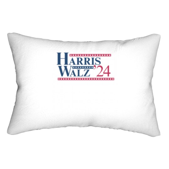 Discover Kamala Harris Lumbar Pillow - Rally Edition