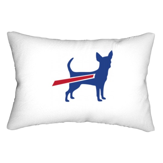 Discover Buffalo Football Chihuahua Lumbar Pillow