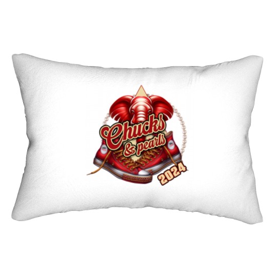 Discover Delta Chucks and Pearls Lumbar Pillows