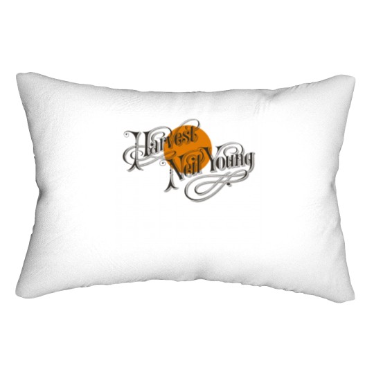 Discover Harvest Moon Lumbar Pillows - Old School Band - Harvest Moon Neil Young Lumbar Pillows