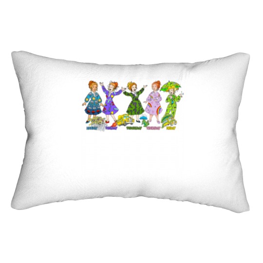 Discover Frizzle School Bus Lumbar Pillows,The Magic School Bus Lumbar Pillows