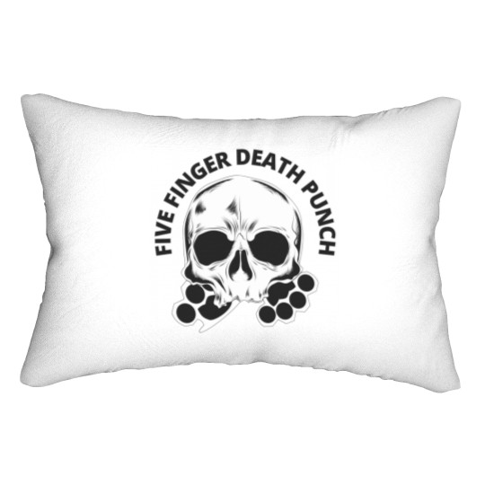 Discover vintage five finger death punch Lumbar Pillows