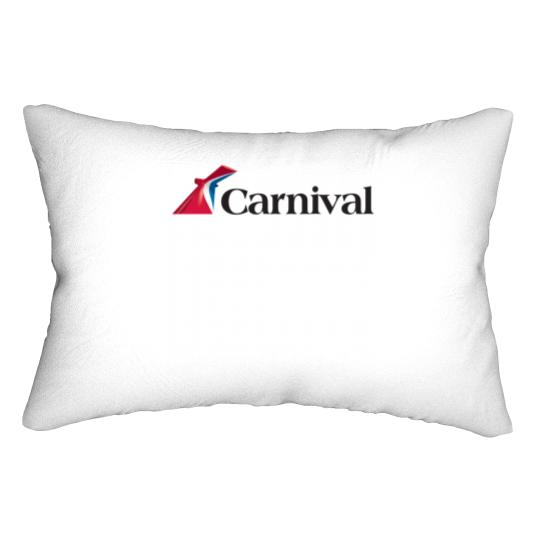 Discover Carnival Cruise-Logo Lumbar Pillows