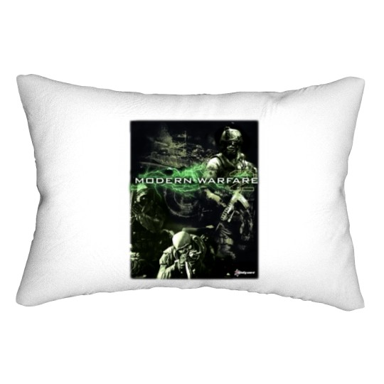 Discover 2009 Call of Duty Modern Warfare 2 IW Promo Vintage Y2K Lumbar Pillows