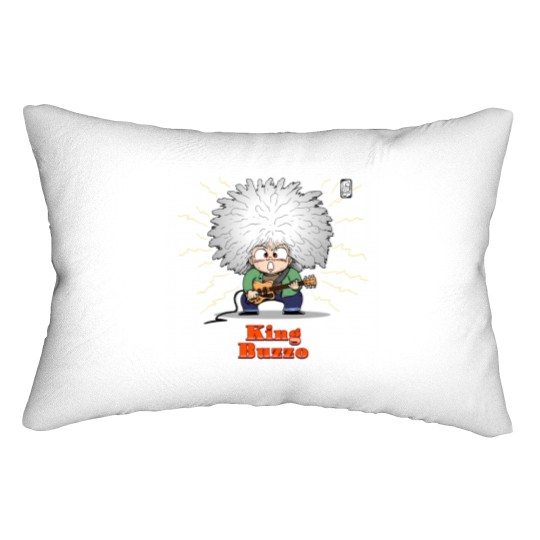 Discover King buzzo on guitar Lumbar Pillows