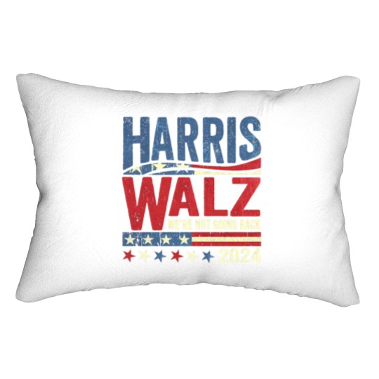 Discover Harris Walz, we're not going back - Were Not Going Back - Lumbar Pillows