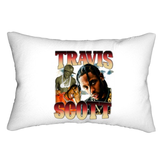 Discover Travis Lumbar Pillows, 90's Vintage Rap Lumbar Pillows RPLC26