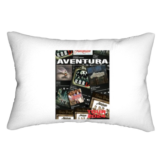 Discover 2024 Aventura Tour Cerrando Ciclos Concierto, Aventura Lumbar Pillows