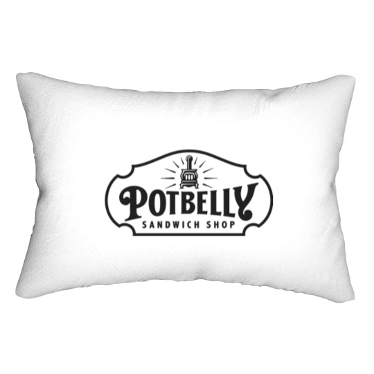 Discover resto potbelly sandwich Lumbar Pillows