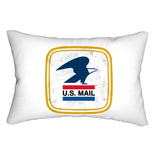 Discover Postal Service- US Mail Seal Pullover Lumbar Pillows