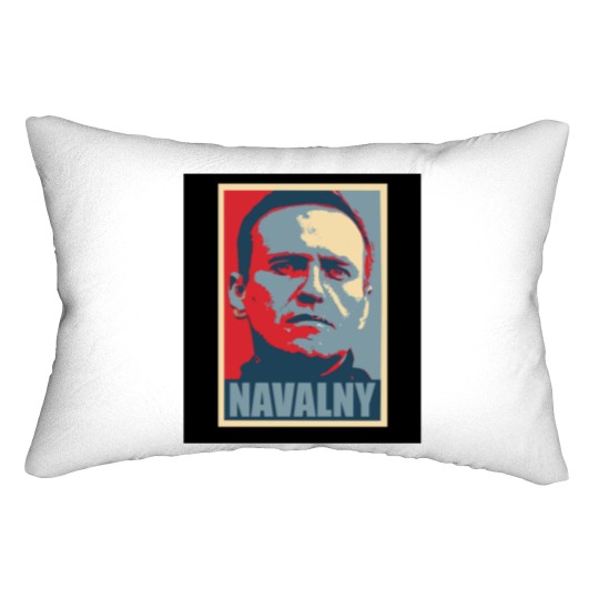 Discover Alexei Navalny Graphic Lumbar Pillows, Alexei Navalny 1976-2024 Lumbar Pillows