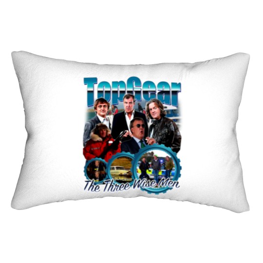 Discover Top Gear Jeremy Clarkson James May Richard Hammond Lumbar Pillows