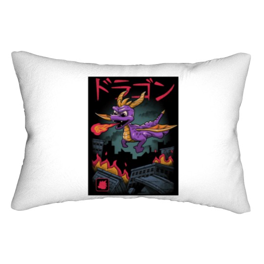 Discover Dragon Kaiju Lumbar Pillow