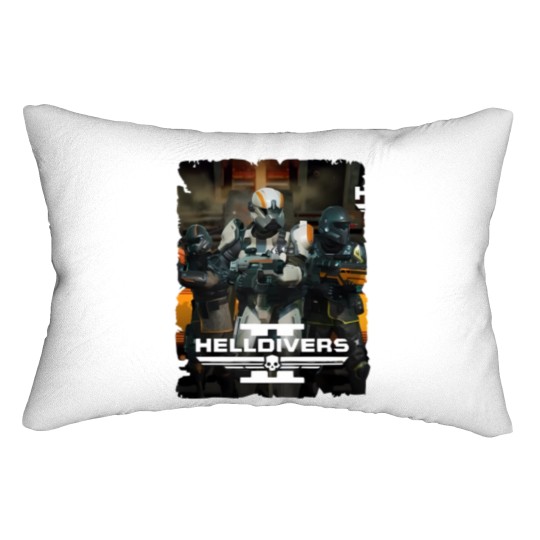 Discover Helldivers Minimalist Lumbar Pillows, Helldivers Lumbar Pillows