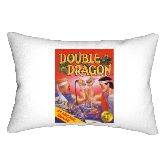 Discover Double Dragon Lumbar Pillows