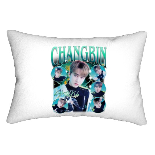 Discover Exclusive Stray Kids Changbin Bootleg Lumbar Pillows