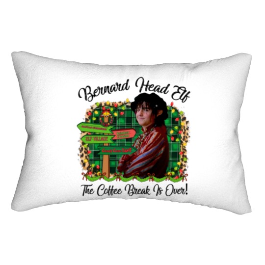 Discover Bernard Head Elf The Coffee Break Is Over The Santa Clause Movie  Lumbar Pillows