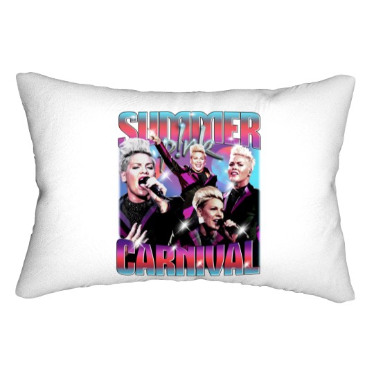 Discover Pink Singer 2024 Tour Lumbar Pillow
