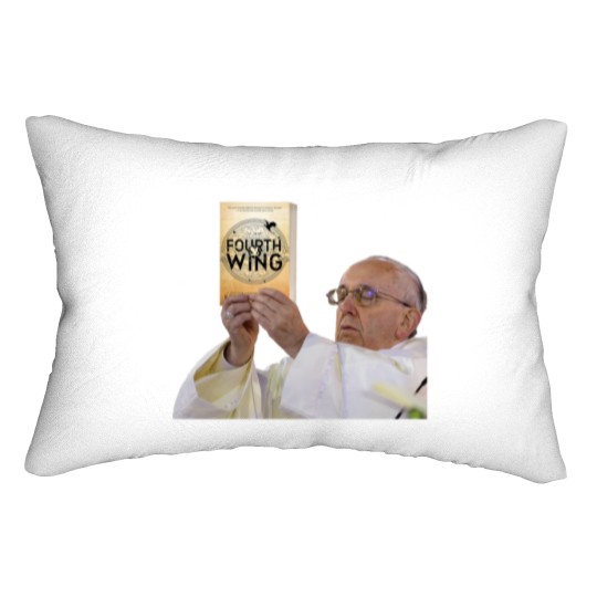 Discover Fourth Wing Pope Meme Lumbar Pillows