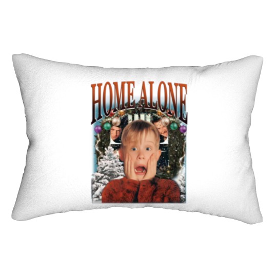 Discover Retro Home Alone Lumbar Pillows, Home Alone Lumbar Pillows, Home Alone Lumbar Pillows, Home Alone Christmas Lumbar Pillows