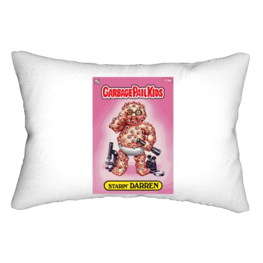 Discover Garbage Pail Kids - Starin' Darren Vector Lumbar Pillows