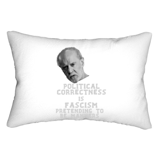 Discover George carlin Lumbar Pillows