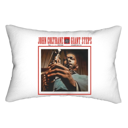 Discover Men's Cotton Crew Lumbar Pillows John Coltrane Giant Steps