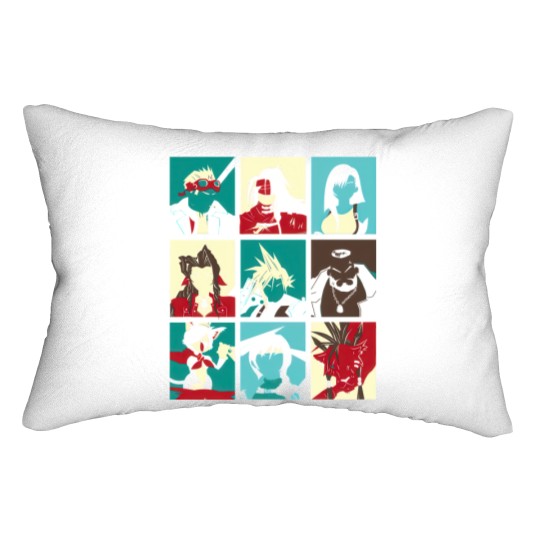 Discover Final Pop Final Fantasy 7 Lumbar Pillows