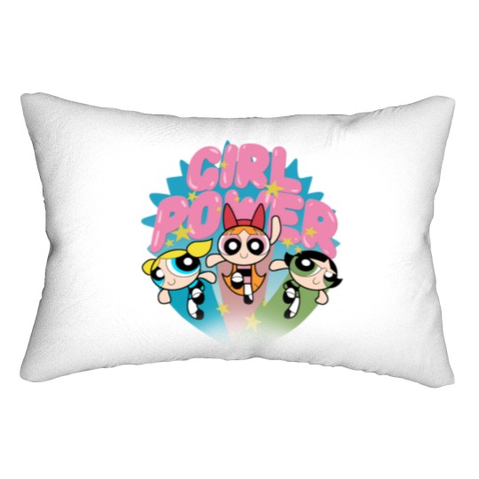 Discover Powerpuff Girls Lumbar Pillows, Girl Power Lumbar Pillows