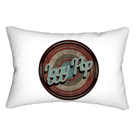 Discover iggy pop vintage dim Lumbar Pillows Lumbar Pillows