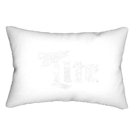 Discover Miller Lite St Patricks Day Shamrocks Light Beer 1975 Lumbar Pillows
