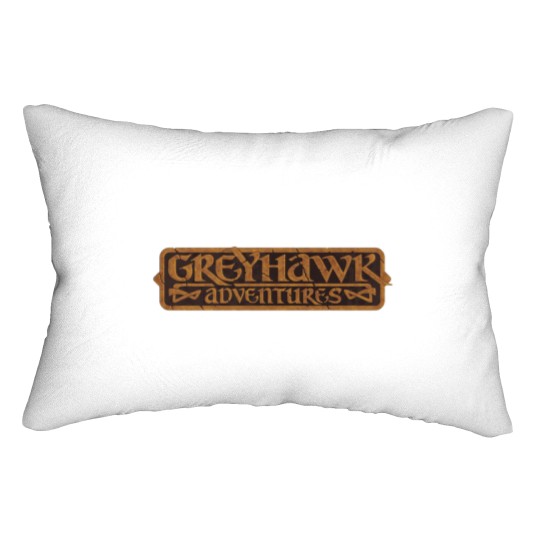 Discover GREYHAWK - Advanced Dungeons and Dragons - Old School DnD Lumbar Pillows