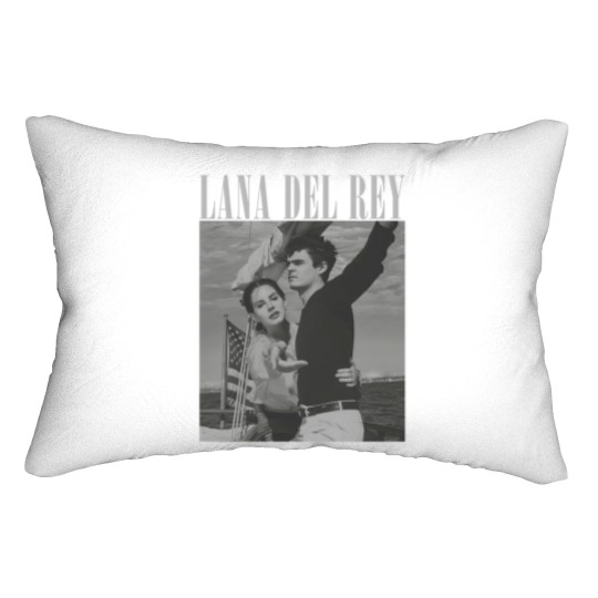 Discover Lana del rey Norman Rockwell Lumbar Pillows