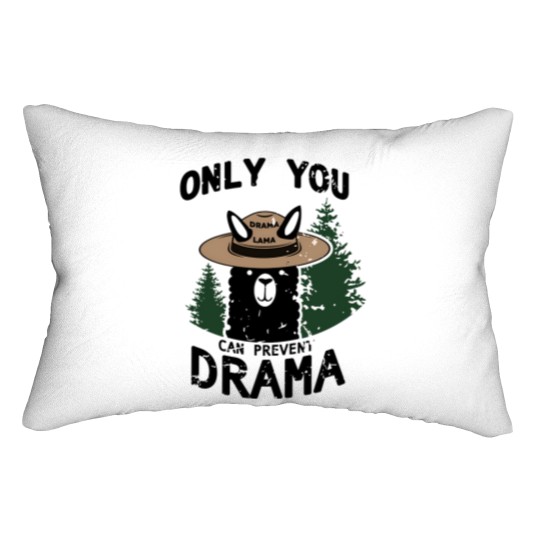 Discover Only You Can Avoid the Drama, Llama Smokey Parody, Llama Super Soft Lumbar Pillows
