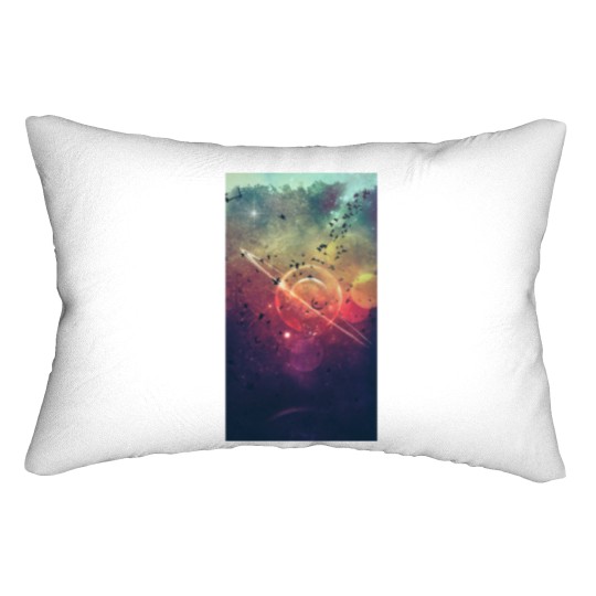Discover Atmosphere planet sky Lumbar Pillows