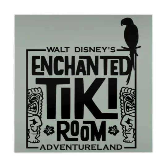 Discover Enchanted tiki room Mahjong Mats / In the tiki tiki tiki room / all the birds