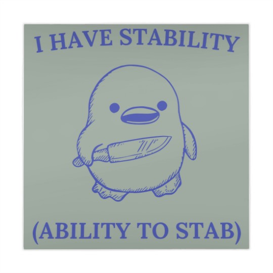 Discover I Have Stability Ability To Stab Mahjong Mats, I Have Stability. Ability To Stab Mahjong Mats