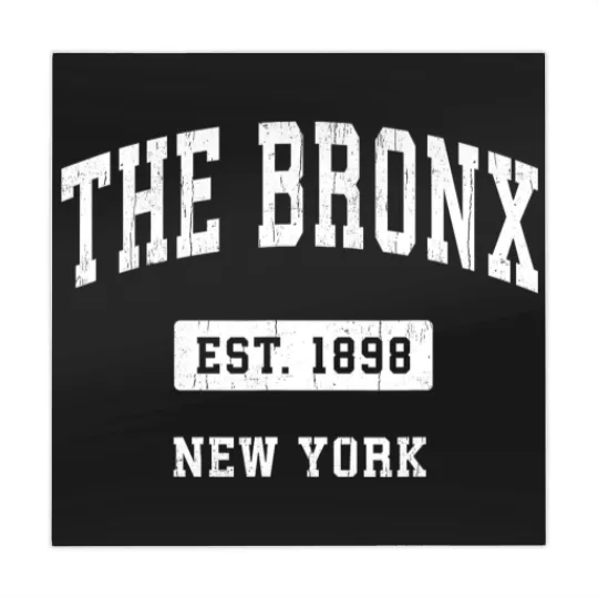 Discover The Bronx New York Ny Vintage Established Sports Design  Gift Mahjong Mats