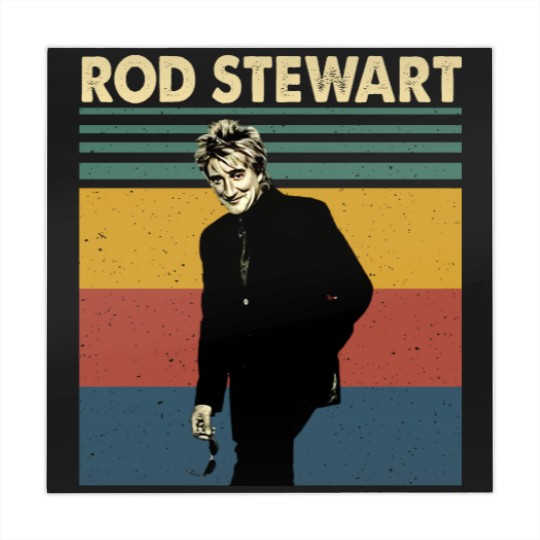 Discover Rod Stewart Retro Vintage Mahjong Mats, Rod Stewart Gift Mahjong Mats