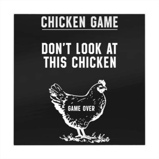 Discover chicken game don't look at this chicken game over t Mahjong Mats
