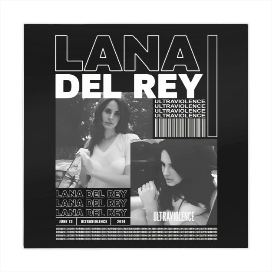 Discover Lana Del Rey Graphic Mahjong Mats , Retro Country Music Mahjong Mats