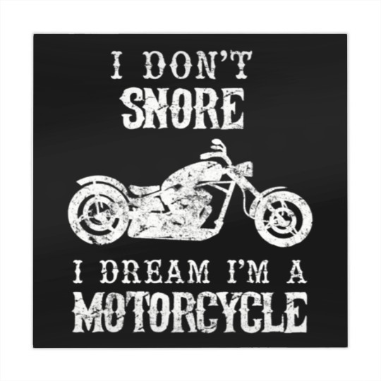Discover I Don't Snore I Dream I'm A Motorcycle Biker Dad G Mahjong Mats