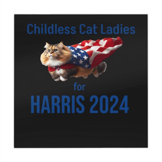 Discover Childless Cat Ladies for Harris 2024 Mahjong Mats