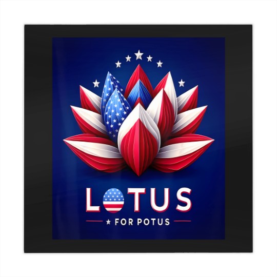 Discover lotus for potus kamala for president 2024 Mahjong Mats