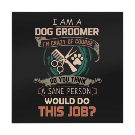 Discover I Am A Dog Groomer Mahjong Mats