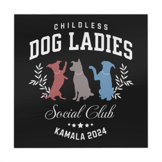Discover Childless Dog Lady Kamala Mahjong Mats, Kamala Harris President 2024 Mahjong Mats