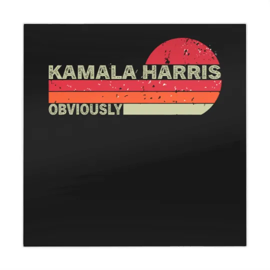 Discover Retro Kamala Obviously Harris Obviously Mahjong Mats