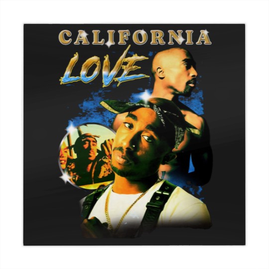 Discover California Love 2Pac Vintage Style Mahjong Mats